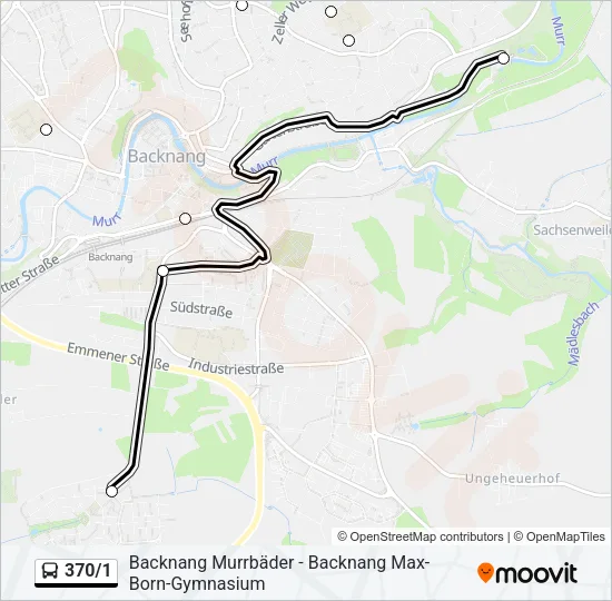 370/1  Line Map