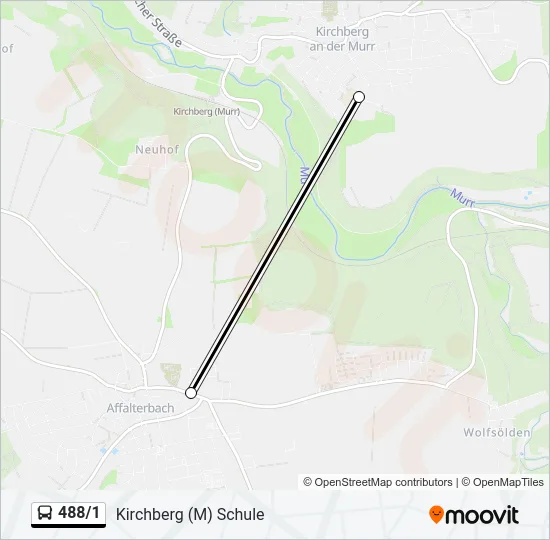 488/1  Line Map