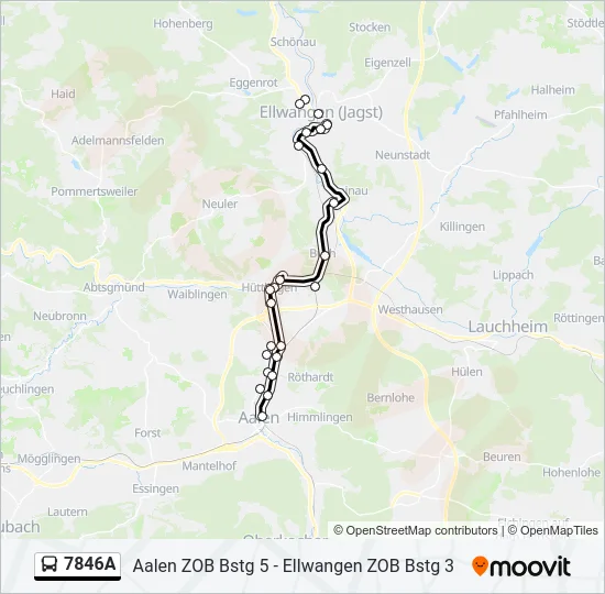 7846A  Line Map