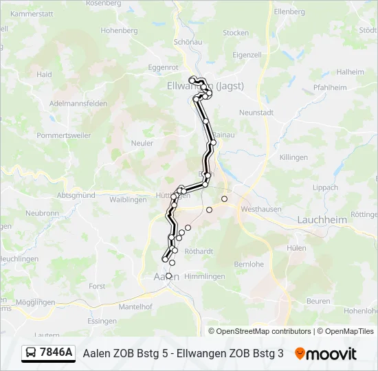 7846A  Line Map
