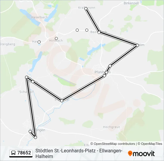 78652  Line Map