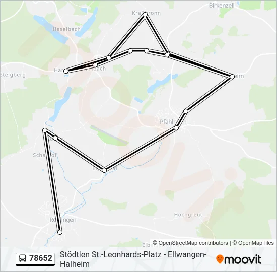 78652  Line Map