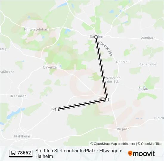 78652  Line Map
