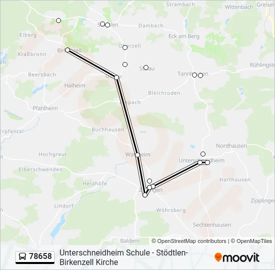 78658  Line Map