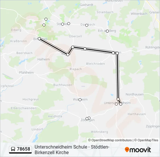 78658  Line Map