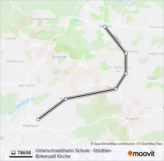 78658  Line Map