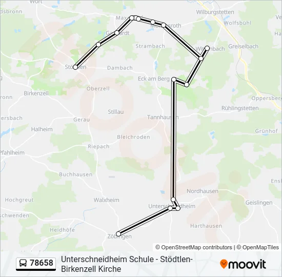 78658  Line Map