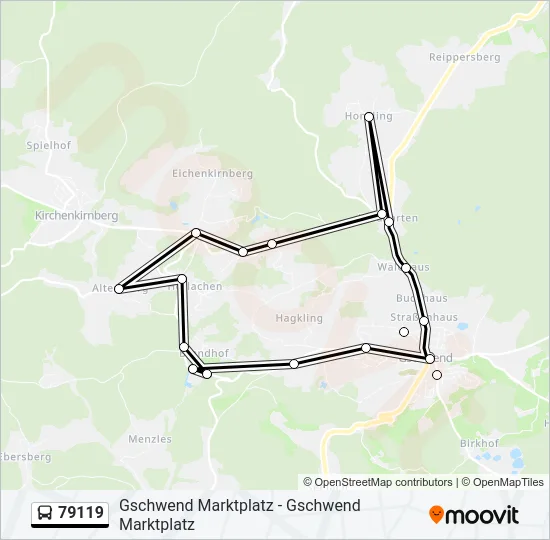 79119  Line Map