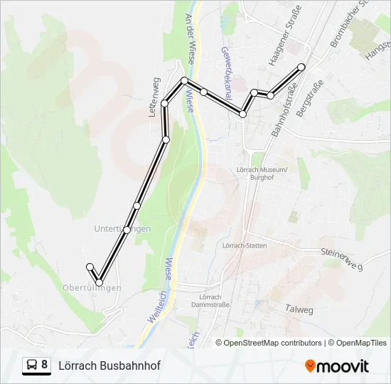 8  Line Map