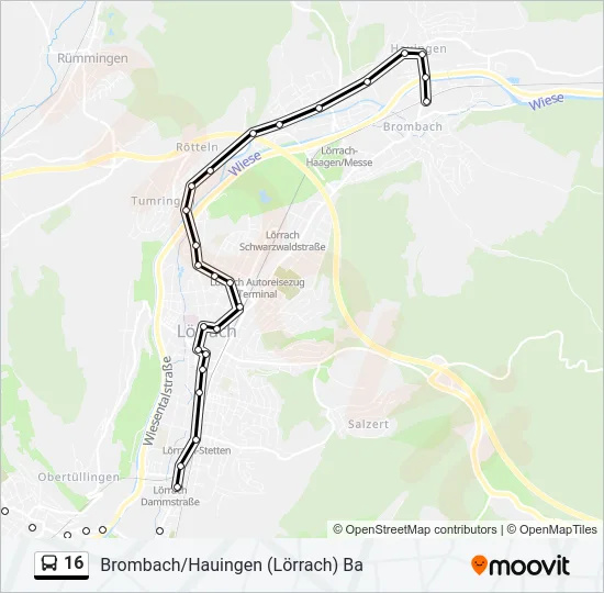 16  Line Map