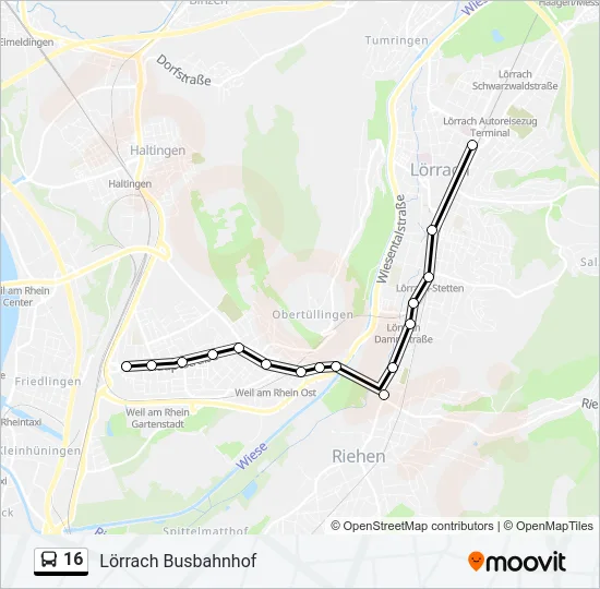 16  Line Map