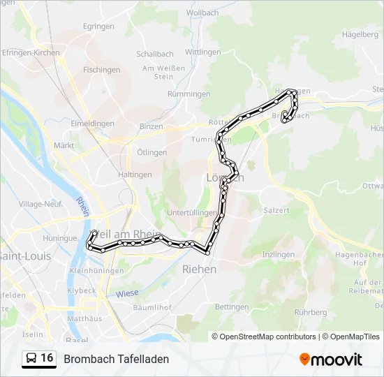 16  Line Map