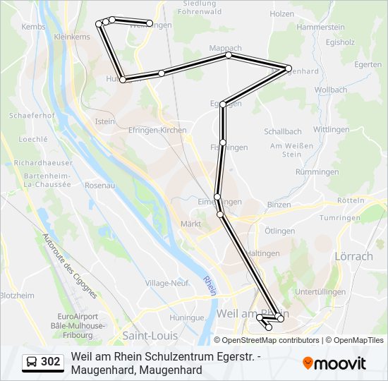 302  Line Map