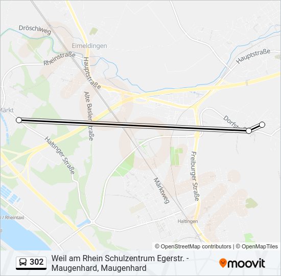 302  Line Map