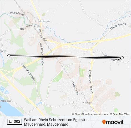 302  Line Map