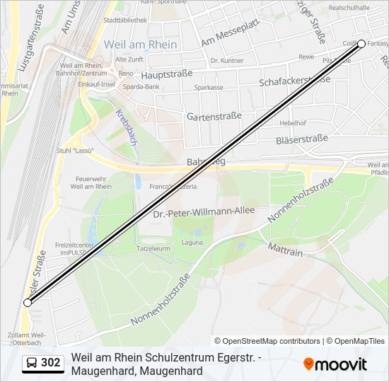 302  Line Map