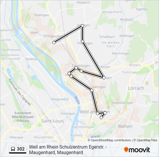 302  Line Map