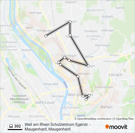 302  Line Map