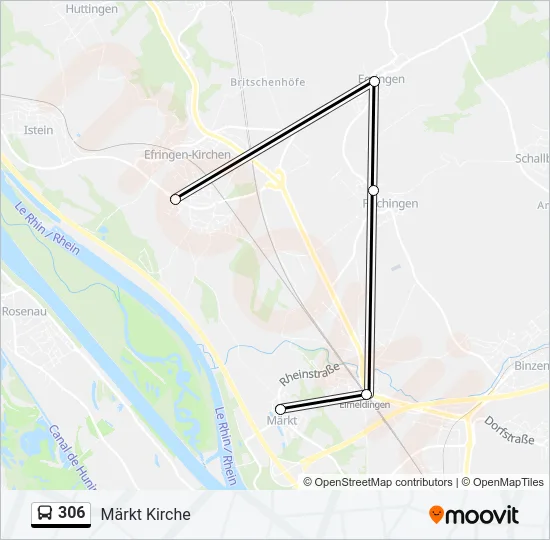 306  Line Map
