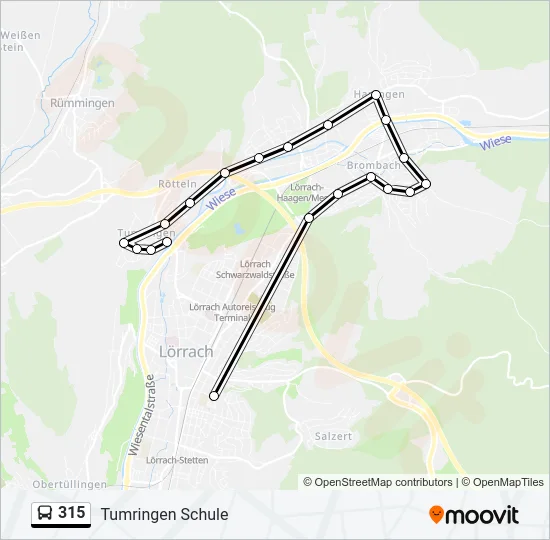 315  Line Map