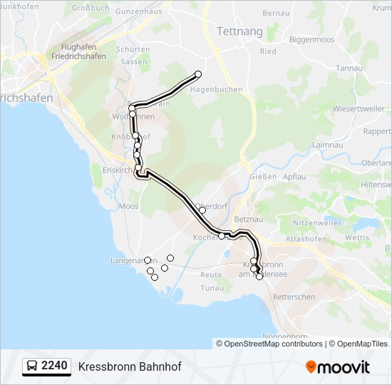 2240 Bus Line Map