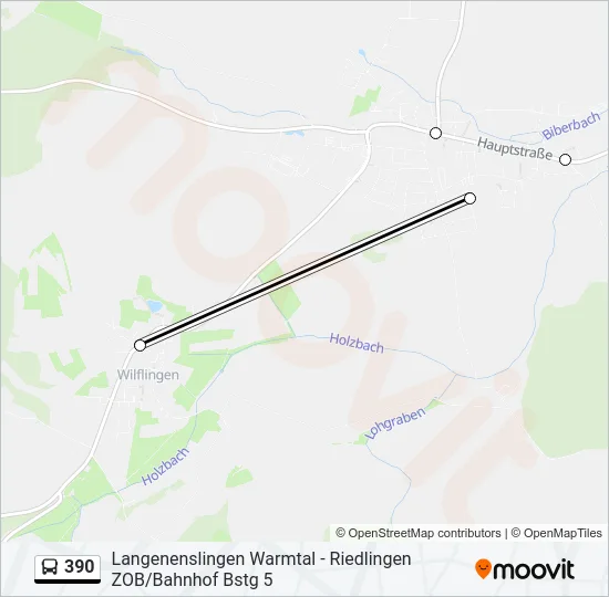 390  Line Map