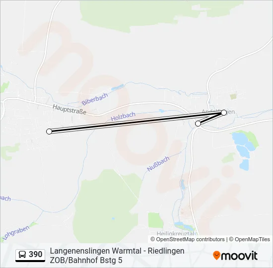 390  Line Map