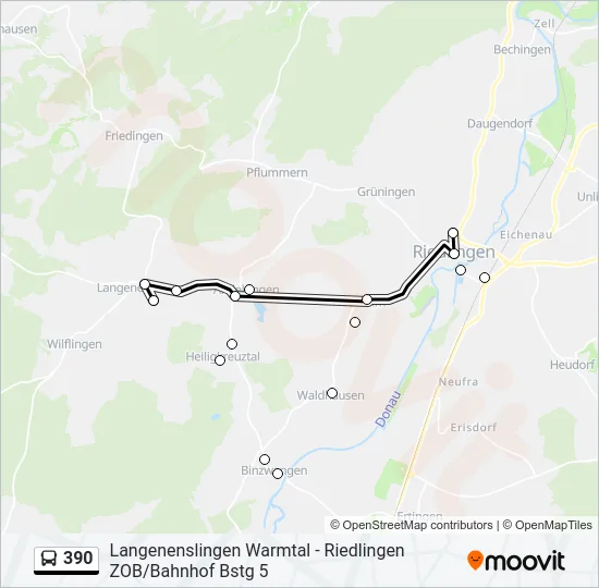 390  Line Map