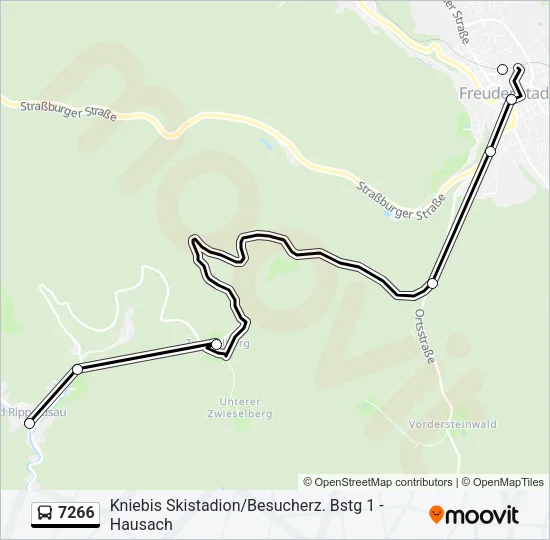 7266 Bus Line Map