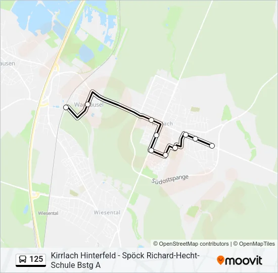 125  Line Map