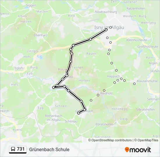 731  Line Map