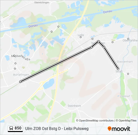 850  Line Map
