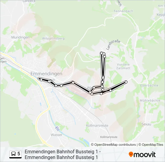 5  Line Map