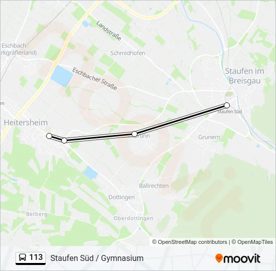 113  Line Map