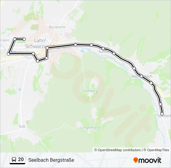 20  Line Map