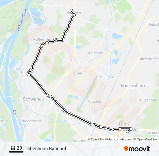 20  Line Map
