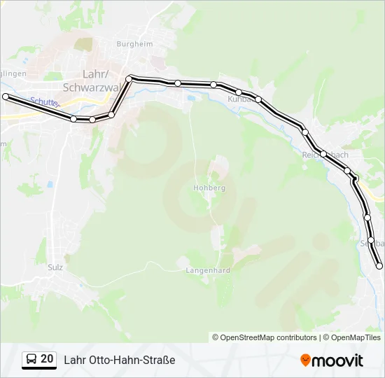 20  Line Map