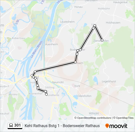 301  Line Map