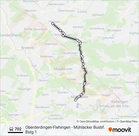 702  Line Map