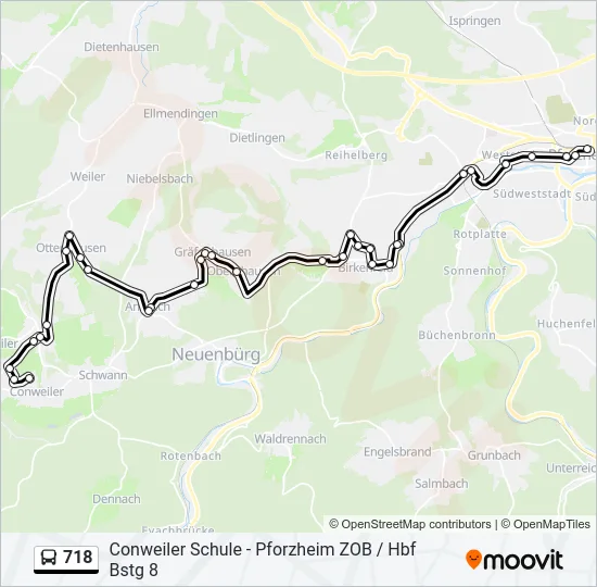 718  Line Map
