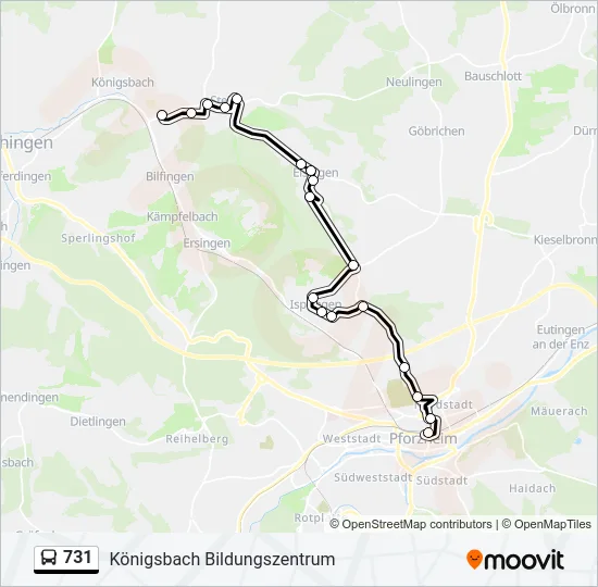 731  Line Map