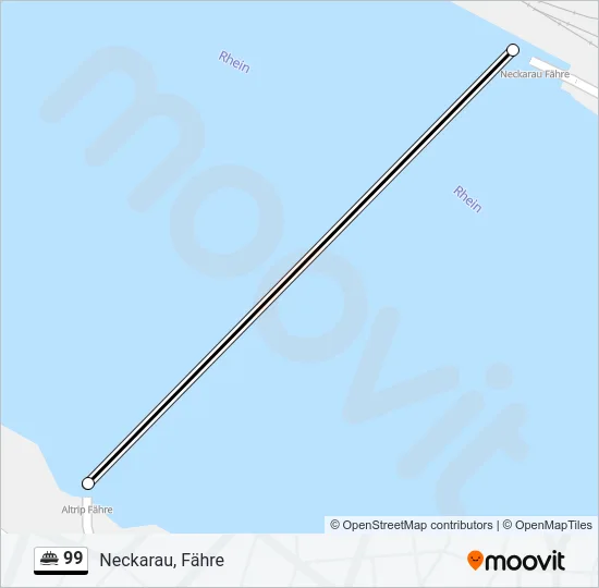 99 Ferry Line Map