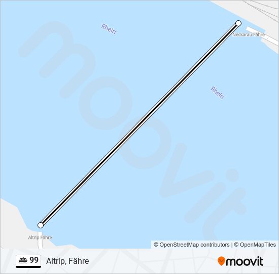 99 ferry Line Map