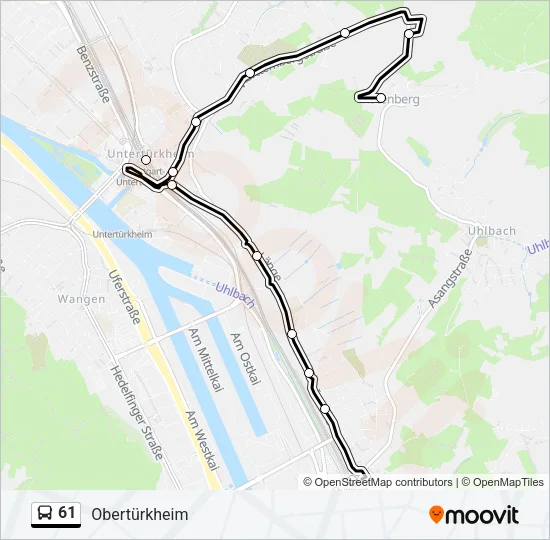 61  Line Map