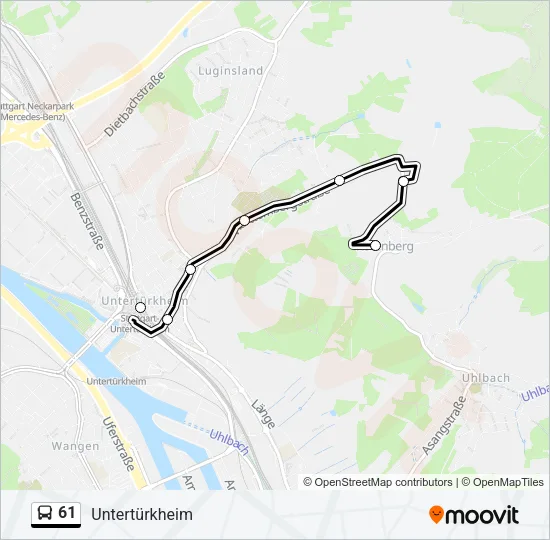 61  Line Map