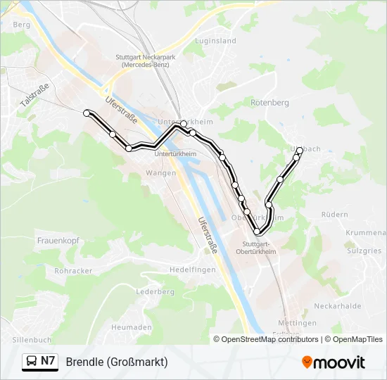 N7  Line Map
