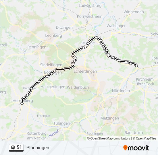 S1  Line Map