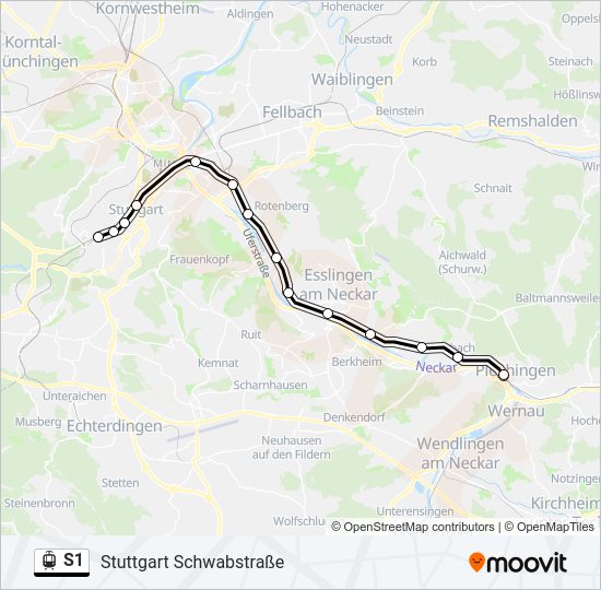 S1  Line Map