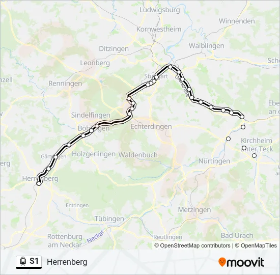 S1  Line Map