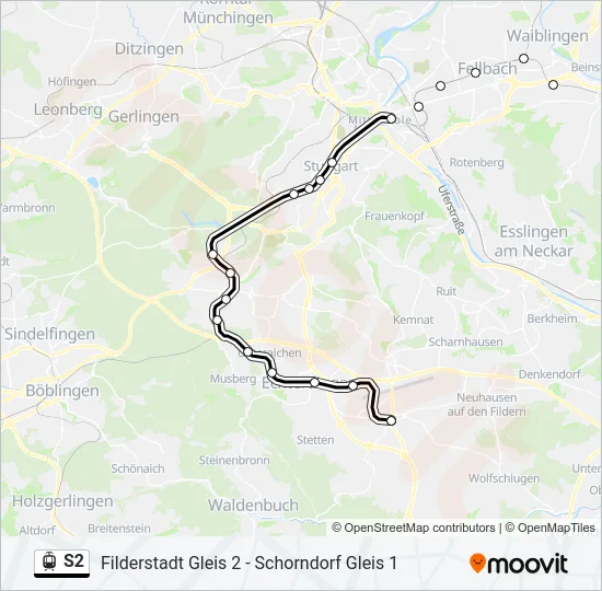 S2  Line Map